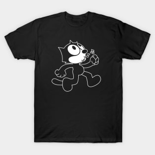 Felix the Cat - Clean - Transparent T-Shirt